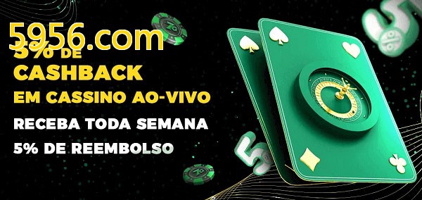Promoções do cassino ao Vivo 5hhh.com